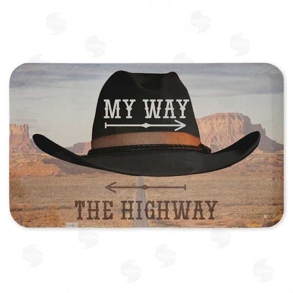 stupell industries Marcus Prime | My Way Highway Cowboy Anti-Fatigue Mat