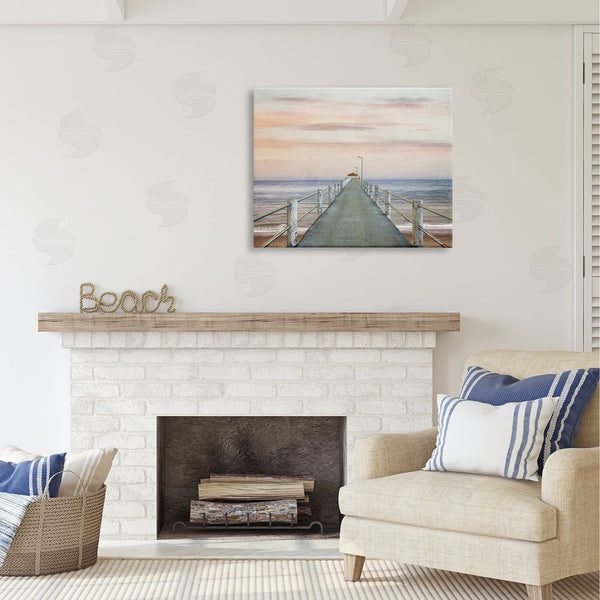 Stupell Industries Marcus Prime | Nautical Pier Walkway Wall Art