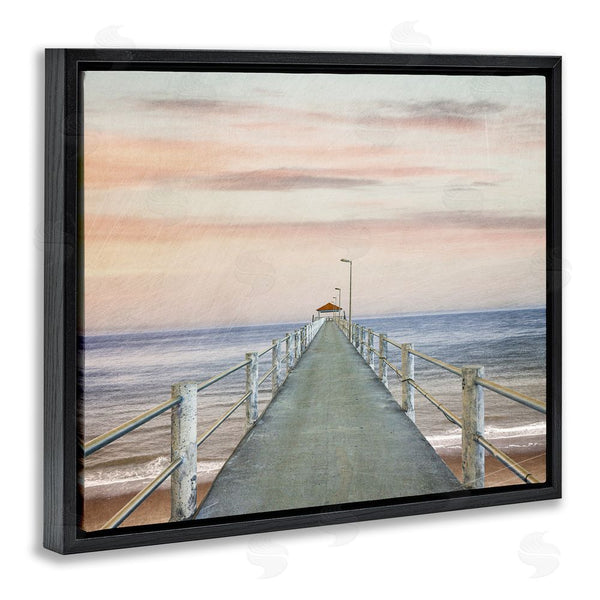 Stupell Industries Marcus Prime | Nautical Pier Walkway Wall Art