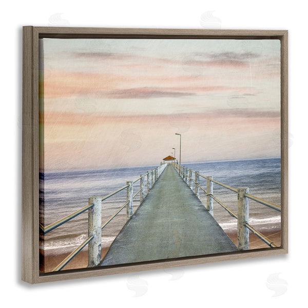 Stupell Industries Marcus Prime | Nautical Pier Walkway Wall Art
