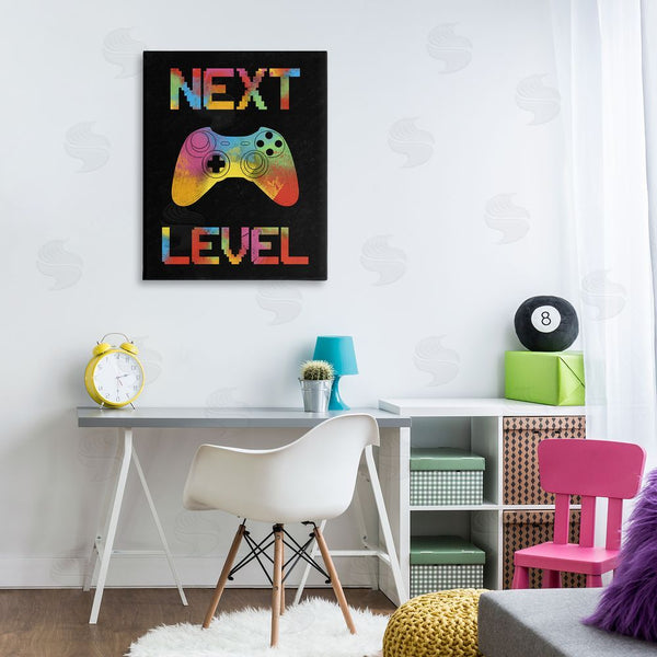 Stupell Industries Marcus Prime | Next Level Rainbow Splatter Wall Art