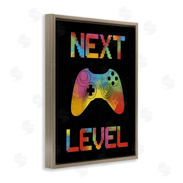 Stupell Industries Marcus Prime | Next Level Rainbow Splatter Wall Art