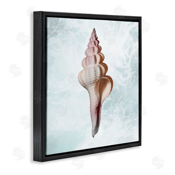 Stupell Industries Marcus Prime | Ocean Waves Conch Shell Wall Art