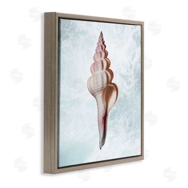 Stupell Industries Marcus Prime | Ocean Waves Conch Shell Wall Art