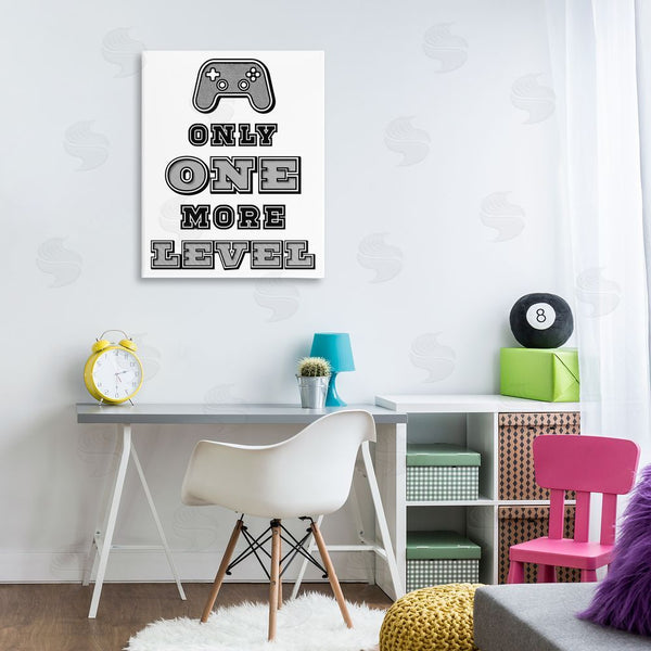 Stupell Industries Marcus Prime | One Level Motivational Gamer Wall Art