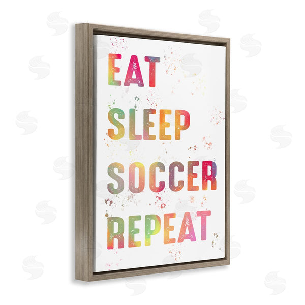 Stupell Industries Marcus Prime | Pastel Soccer Motivation