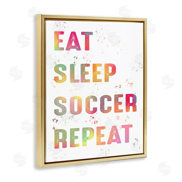 Stupell Industries Marcus Prime | Pastel Soccer Motivation