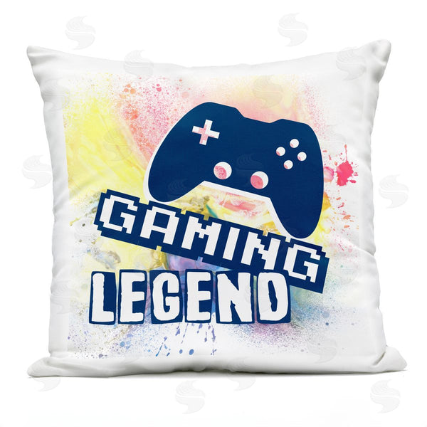 Stupell Industries Marcus Prime | Retro Gaming Legend Printed Throw Pillow