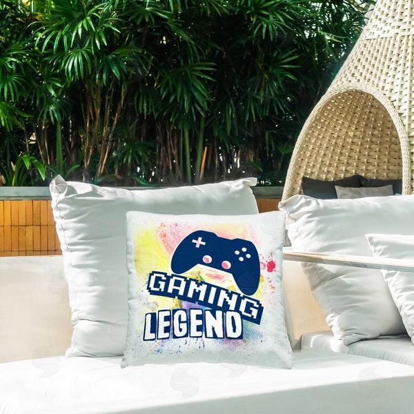 Stupell Industries Marcus Prime | Retro Gaming Legend Printed Throw Pillow
