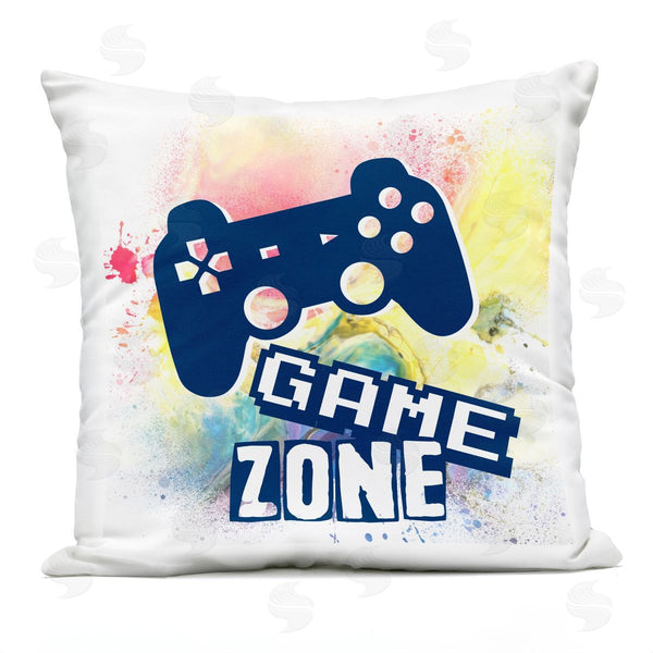 Stupell Industries Marcus Prime | Retro Modern Game Zone Printed Throw Pillow