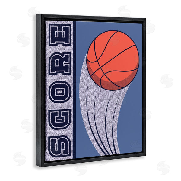 Stupell Industries Marcus Prime | Score Vintage Basketball