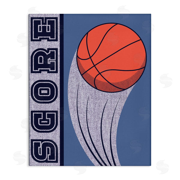 stupell industries Marcus Prime | Score Vintage Basketball