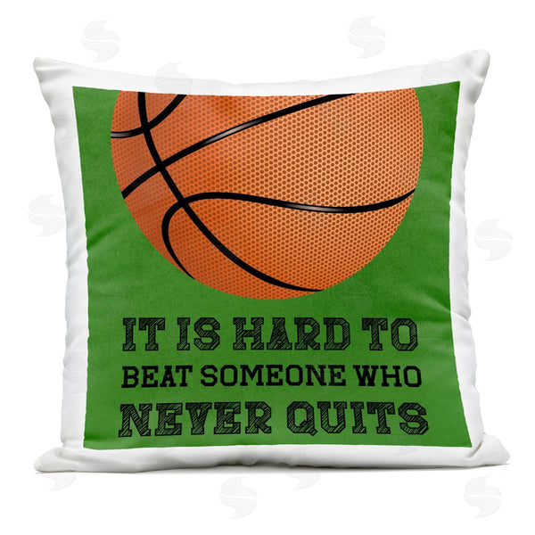 Stupell Industries Marcus Prime | Someone Who Never Quits Printed Throw Pillow