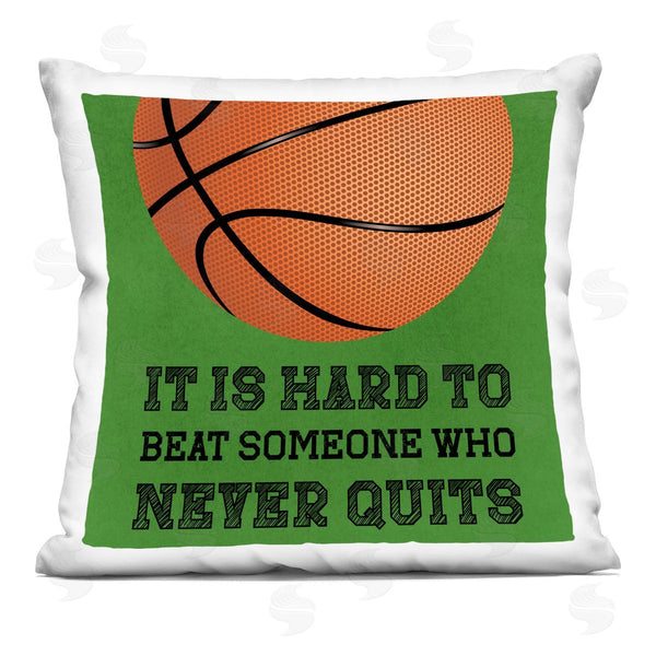 stupell industries Marcus Prime | Someone Who Never Quits Printed Throw Pillow