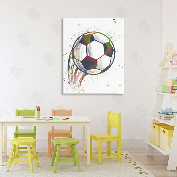 Stupell Industries Marcus Prime | Splatter Soccer Ball