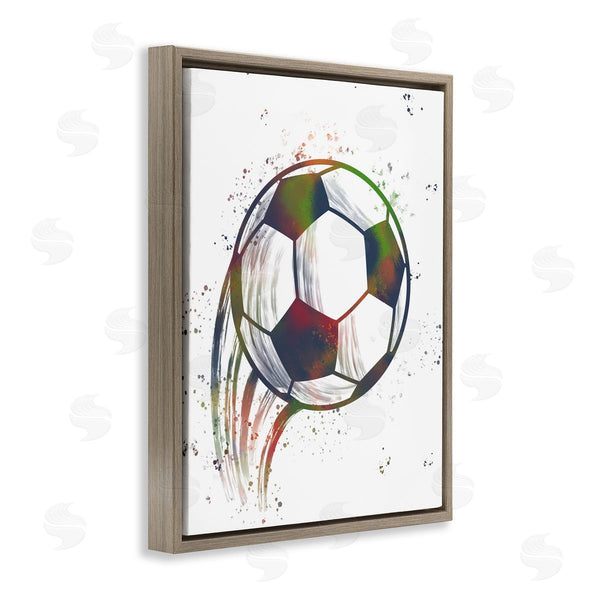 Stupell Industries Marcus Prime | Splatter Soccer Ball