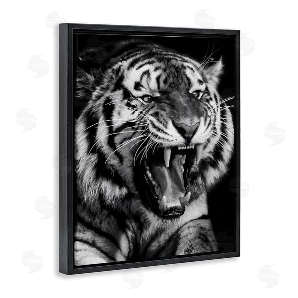 Stupell Industries Marcus Prime | Tiger Roaring Photography