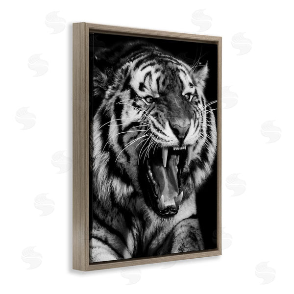Stupell Industries Marcus Prime | Tiger Roaring Photography