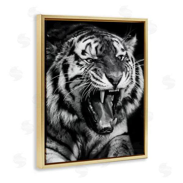 Stupell Industries Marcus Prime | Tiger Roaring Photography