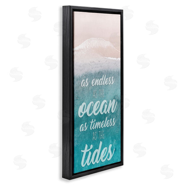 Stupell Industries Marcus Prime | Timeless As Tides Beach Phrase Wall Art