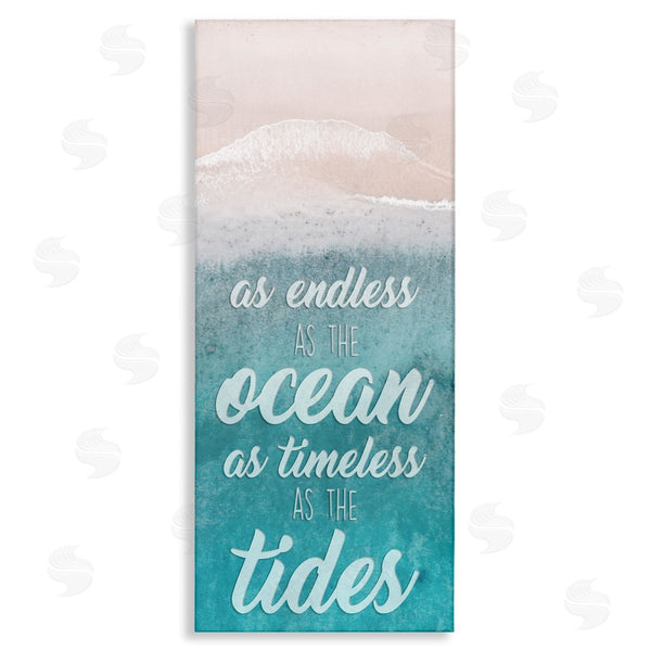 stupell industries Marcus Prime | Timeless As Tides Beach Phrase Wall Art