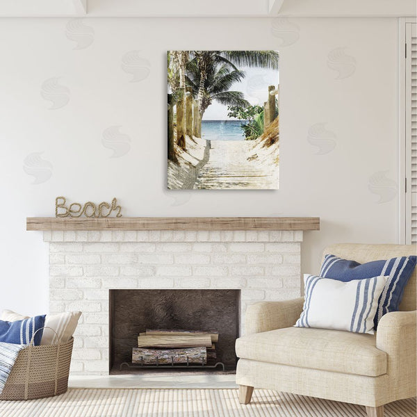 Stupell Industries Marcus Prime | Tropical Sandy Path Wall Art