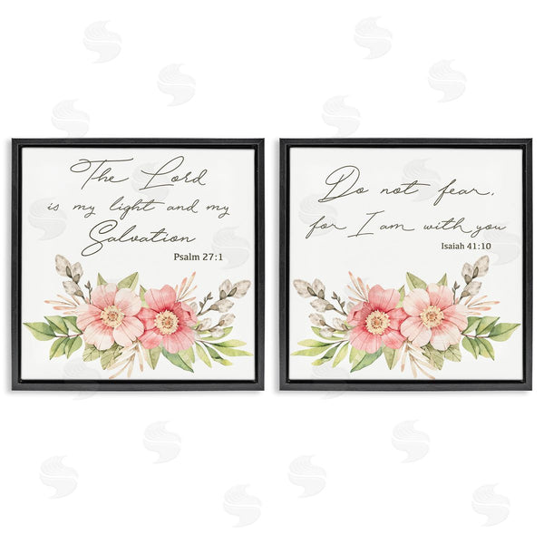 Stupell Industries Marcus Prime | Uplifting Faith Proverbs With Blooms