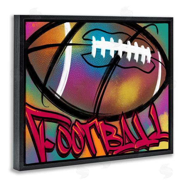 Stupell Industries Marcus Prime | Urban Sports Football Wall Art