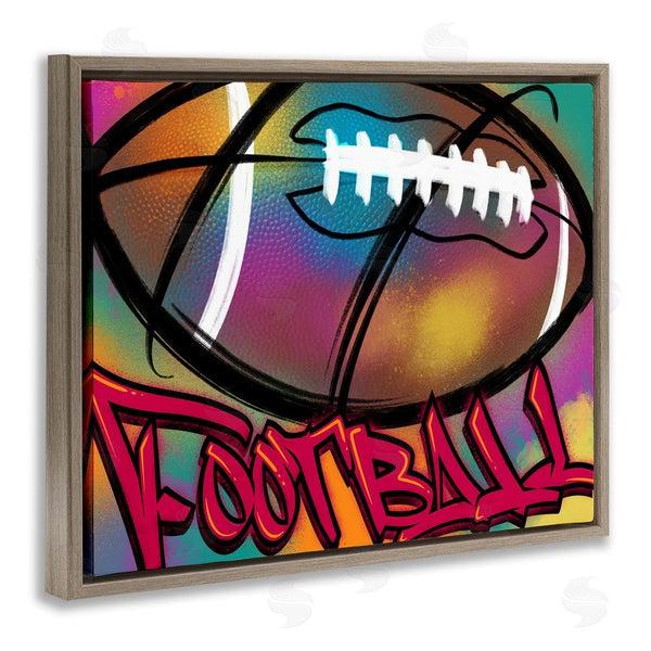 Stupell Industries Marcus Prime | Urban Sports Football Wall Art