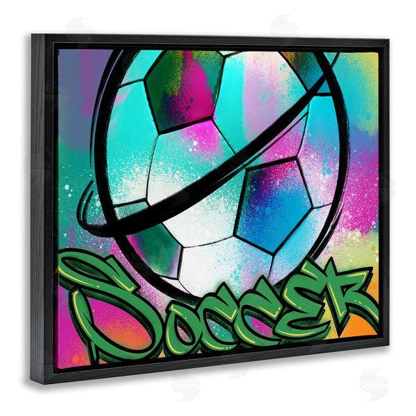 Stupell Industries Marcus Prime | Urban Sports Soccer Ball Wall Art
