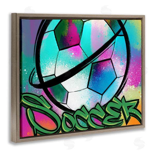 Stupell Industries Marcus Prime | Urban Sports Soccer Ball Wall Art