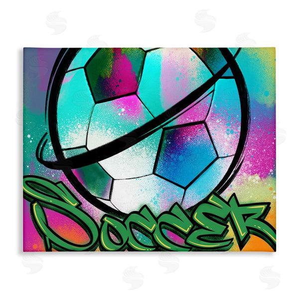 stupell industries Marcus Prime | Urban Sports Soccer Ball Wall Art