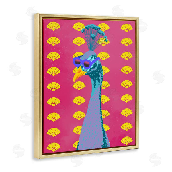 Stupell Industries Marcus Prime | Vibrant Mod Peacock