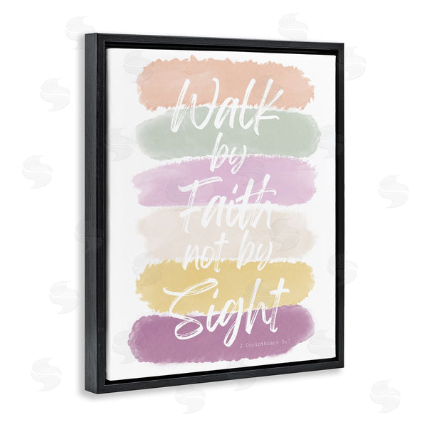 Stupell Industries Marcus Prime | Walk By Faith Pastels