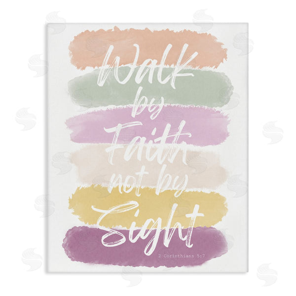 stupell industries Marcus Prime | Walk by Faith Pastels