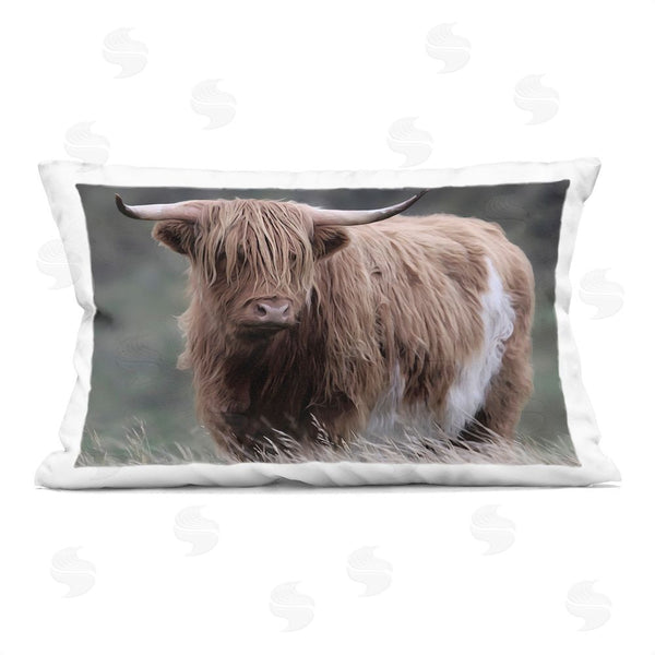stupell industries Marcus Prime | Wandering Harry Highland Cattle Throw Pillow