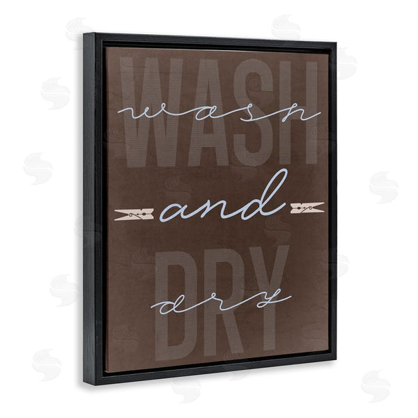 Stupell Industries Marcus Prime | Wash And Dry Brown Wall Art
