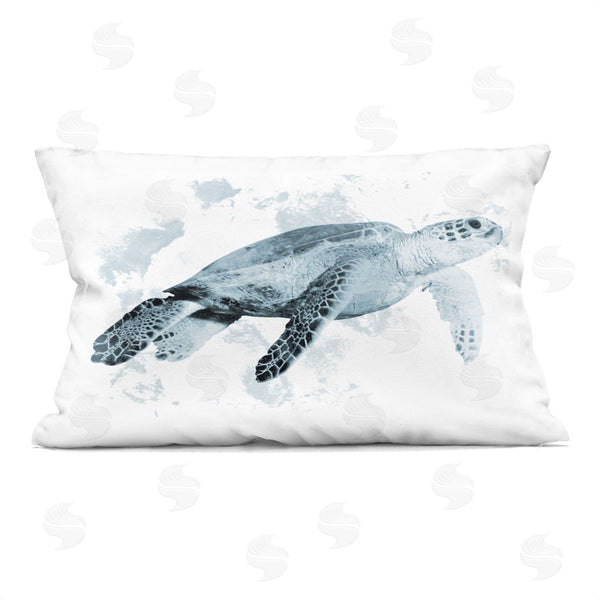 stupell industries Marcus Prime | Weathered Sea Turtle Printed Throw Pillow