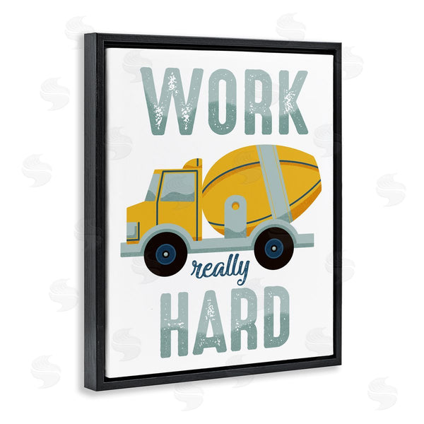 Stupell Industries Marcus Prime | Work Really Hard Phrase