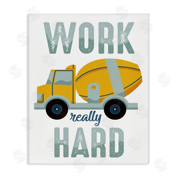 stupell industries Marcus Prime | Work Really Hard Phrase