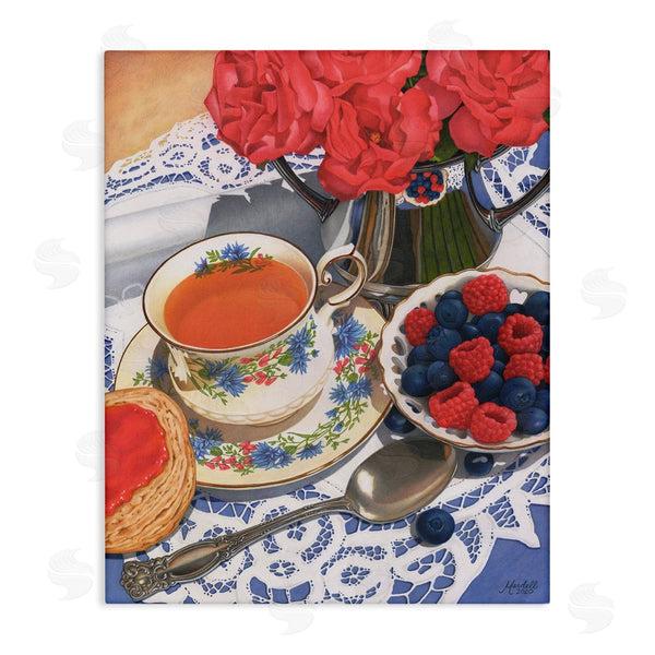 stupell industries Mardell Schuster | Berries and Tea Party