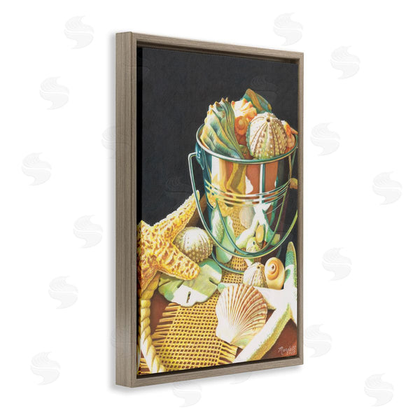 Stupell Industries Mardell Schuster | Bucket Of Seashells