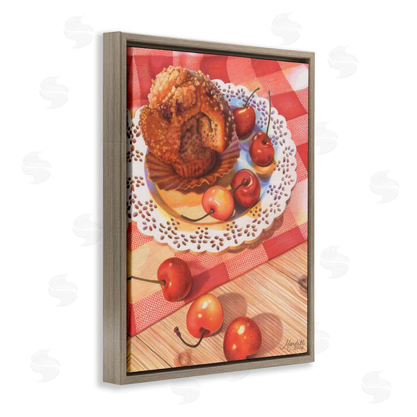 Stupell Industries Mardell Schuster | Country Cherries And Muffin