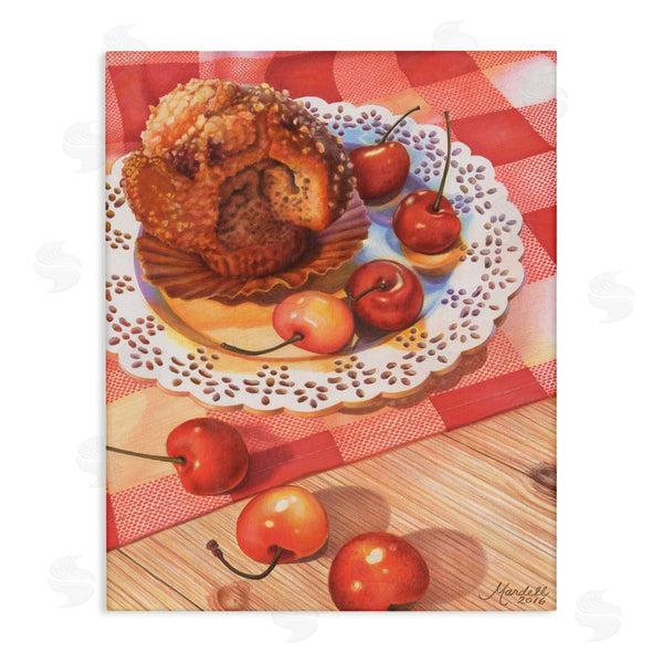stupell industries Mardell Schuster | Country Cherries and Muffin