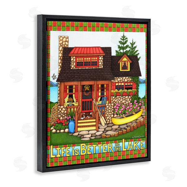 Stupell Industries Mardell Schuster | Patterned Better At Lake Wall Art