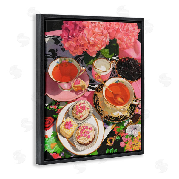 Stupell Industries Mardell Schuster | Pink Hydrangea Tea Party