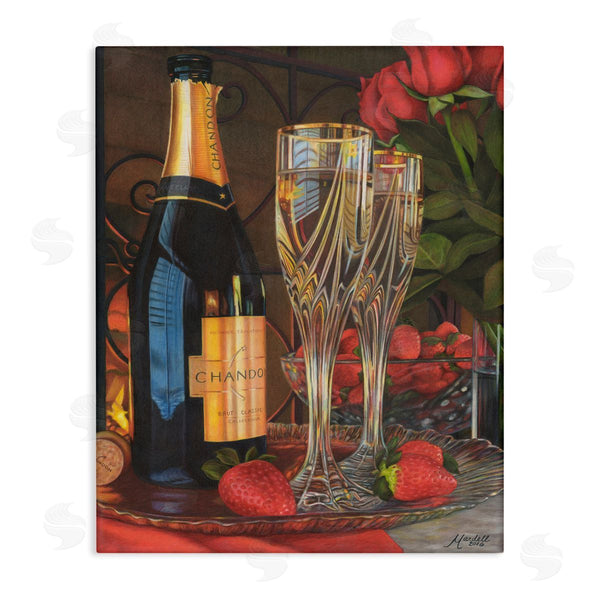 stupell industries Mardell Schuster | Romantic Champagne Pair