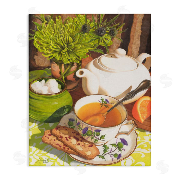 stupell industries Mardell Schuster | Tea and Biscuits Scene