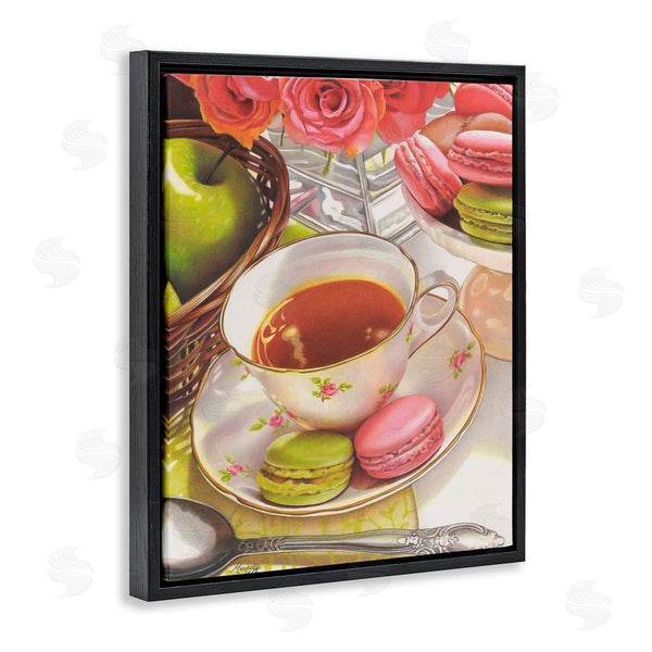 Stupell Industries Mardell Schuster | Tea With Macarons
