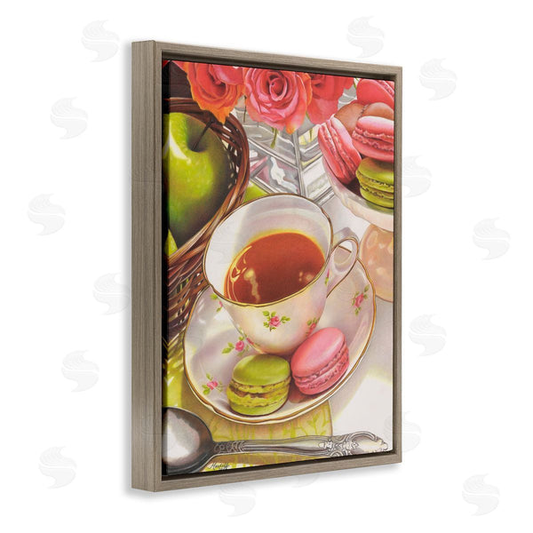 Stupell Industries Mardell Schuster | Tea With Macarons